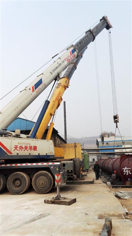 洛阳空压伏安装现场