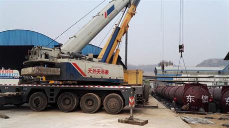 空压伏安装现场